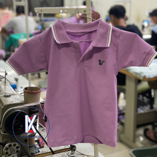 Konveksi polo anak-anak